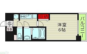 プレサンス野江内代ペルティエ  ｜ 大阪府大阪市都島区内代町２丁目（賃貸マンション1K・6階・22.42㎡） その2