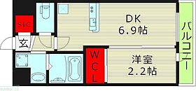 大阪府大阪市淀川区十三本町２丁目4-14（賃貸マンション1DK・7階・25.44㎡） その2