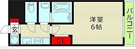 大阪府大阪市北区豊崎６丁目（賃貸マンション1K・9階・21.06㎡） その2