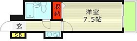 大阪府大阪市旭区中宮５丁目（賃貸マンション1K・2階・19.00㎡） その2