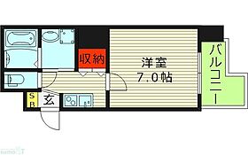 大阪府大阪市東成区東小橋２丁目（賃貸マンション1K・2階・24.38㎡） その2