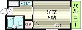 大阪府大阪市都島区内代町２丁目（賃貸マンション1K・5階・18.50㎡） その2