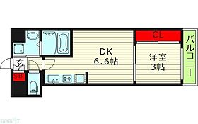 大阪府大阪市東成区大今里西１丁目（賃貸マンション1DK・2階・26.12㎡） その2