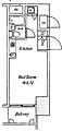スカイノブレ川崎柳町9階8.5万円