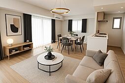 プレミスト照国表参道 2SLDKのリビング/ダイニング