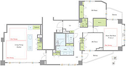 間取図画像 3SLDK