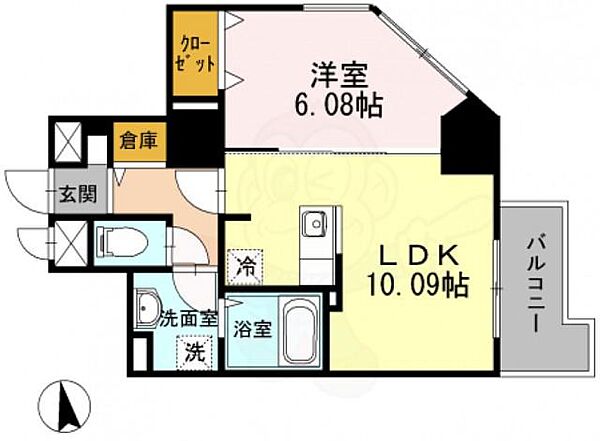 AREA385 ｜東京都墨田区八広４丁目(賃貸マンション1LDK・2階・40.55㎡)の写真 その2