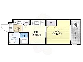 東京都墨田区東墨田２丁目（賃貸マンション1DK・4階・25.28㎡） その2