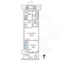 フロンティアレジデンス錦糸公園 4階/-