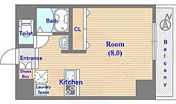 ディアレイシャス押上タワービュー通り 2階