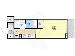 ジェノヴィア押上スカイガーデン 1Kの間取図画像