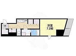 ARKMARK東向島AZ 1Kの間取図画像