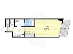 ARKMARK東向島AZ 1Kの間取図画像