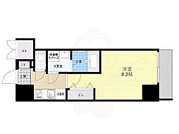 S-RESIDENCE押上Clair 1Kの間取図画像