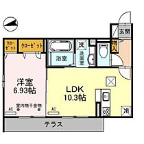 セッティエーム高崎　Ａ 103 ｜ 群馬県高崎市飯塚町（賃貸アパート1LDK・1階・42.67㎡） その2