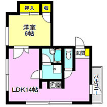 拾番館 314 ｜ 群馬県高崎市和田多中町（賃貸マンション1LDK・3階・42.80㎡） その2