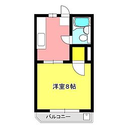 間取図画像 1K