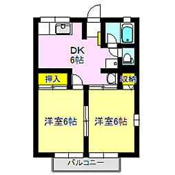 シティハイムはちのきI 1階/103