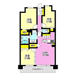 プラウド高崎あら町 702 7階/702