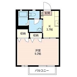 オークスアベニュー C棟 2階/203