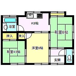中尾ハイツ 2階/201