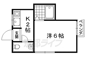 レディースハイツ西ノ京 207 ｜ 京都府京都市中京区西ノ京馬代町（賃貸マンション1K・2階・17.39㎡） その2