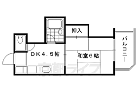 京都府京都市右京区梅津石灘町（賃貸マンション1DK・3階・23.78㎡） その2