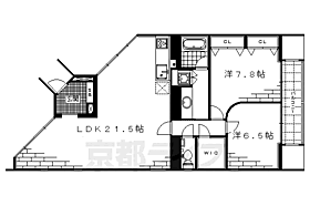 シュワルベ 902 ｜ 京都府京都市上京区夷川町（賃貸マンション2LDK・9階・81.75㎡） その2