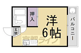 ハイツ京の幸 401 ｜ 京都府京都市右京区太秦京ノ道町（賃貸マンション1K・4階・19.00㎡） その2