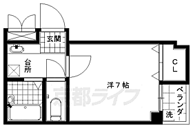 京都府京都市東山区本町18丁目（賃貸マンション1K・4階・19.24㎡） その2