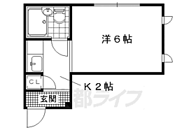 プチシャトー鴨川 4B ｜ 京都府京都市左京区新生洲町（賃貸マンション1K・4階・18.00㎡） その2