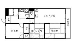 シャンポール松室 606 ｜ 京都府京都市右京区太秦北路町（賃貸マンション3LDK・6階・58.00㎡） その2