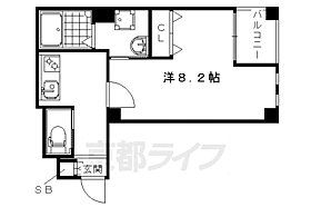 ヴィータ京都西院 206 ｜ 京都府京都市右京区西院春日町（賃貸マンション1K・2階・28.26㎡） その2