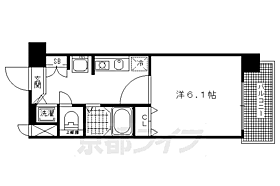 スワンズ京都二条城北 202 ｜ 京都府京都市上京区中務町（賃貸マンション1K・2階・21.00㎡） その2