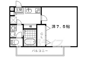 京都府京都市上京区四番町（賃貸マンション1K・4階・26.00㎡） その2