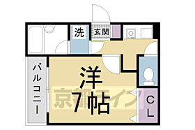 フリーデンハイムキタ 306 ｜ 京都府京都市上京区泰童片原町（賃貸マンション1K・3階・22.15㎡） その2