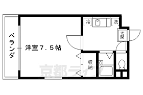 京都府京都市東山区慈法院庵町（賃貸マンション1K・3階・23.36㎡） その2