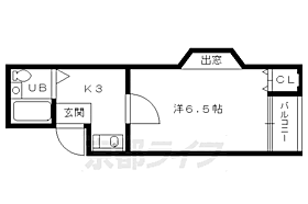 グランドールスギ 503 ｜ 京都府京都市中京区西ノ京上平町（賃貸マンション1K・5階・19.44㎡） その2