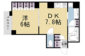 イーグルコート烏丸御池ルミエ 602 ｜ 京都府京都市中京区橋之町（賃貸マンション1DK・6階・35.92㎡） その2