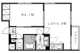 レックスアベニュー四条大宮 211 ｜ 京都府京都市中京区四坊大宮町（賃貸マンション1LDK・2階・40.28㎡） その2