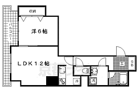 アクアレリスト今出川 2001 ｜ 京都府京都市上京区西船橋町（賃貸マンション1LDK・10階・45.49㎡） その2