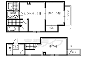 アルカス千本通 5-B ｜ 京都府京都市上京区革堂前之町（賃貸マンション2LDK・5階・53.95㎡） その2