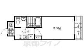 京都府京都市右京区西院東貝川町（賃貸マンション1K・9階・24.15㎡） その2