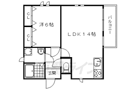 鳴滝ステージI 2-D ｜ 京都府京都市右京区鳴滝桐ケ淵町（賃貸マンション1LDK・2階・46.08㎡） その2