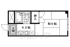 ハイツ藤（堀ヶ内） 205 ｜ 京都府京都市右京区太秦堀ケ内町（賃貸マンション1K・2階・17.42㎡） その2