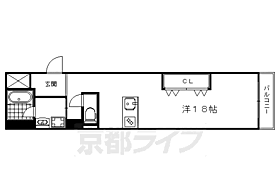 京都府京都市下京区松原中之町（賃貸マンション1R・3階・42.00㎡） その2