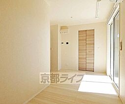 近鉄京都線 上鳥羽口駅 徒歩6分の賃貸アパート 2階1Kのリビング/ダイニング