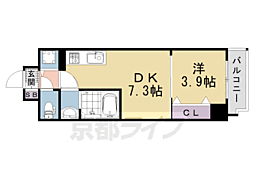間取図画像 1DK