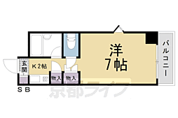 間取図画像 1K