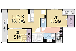 間取図画像 1SLDK